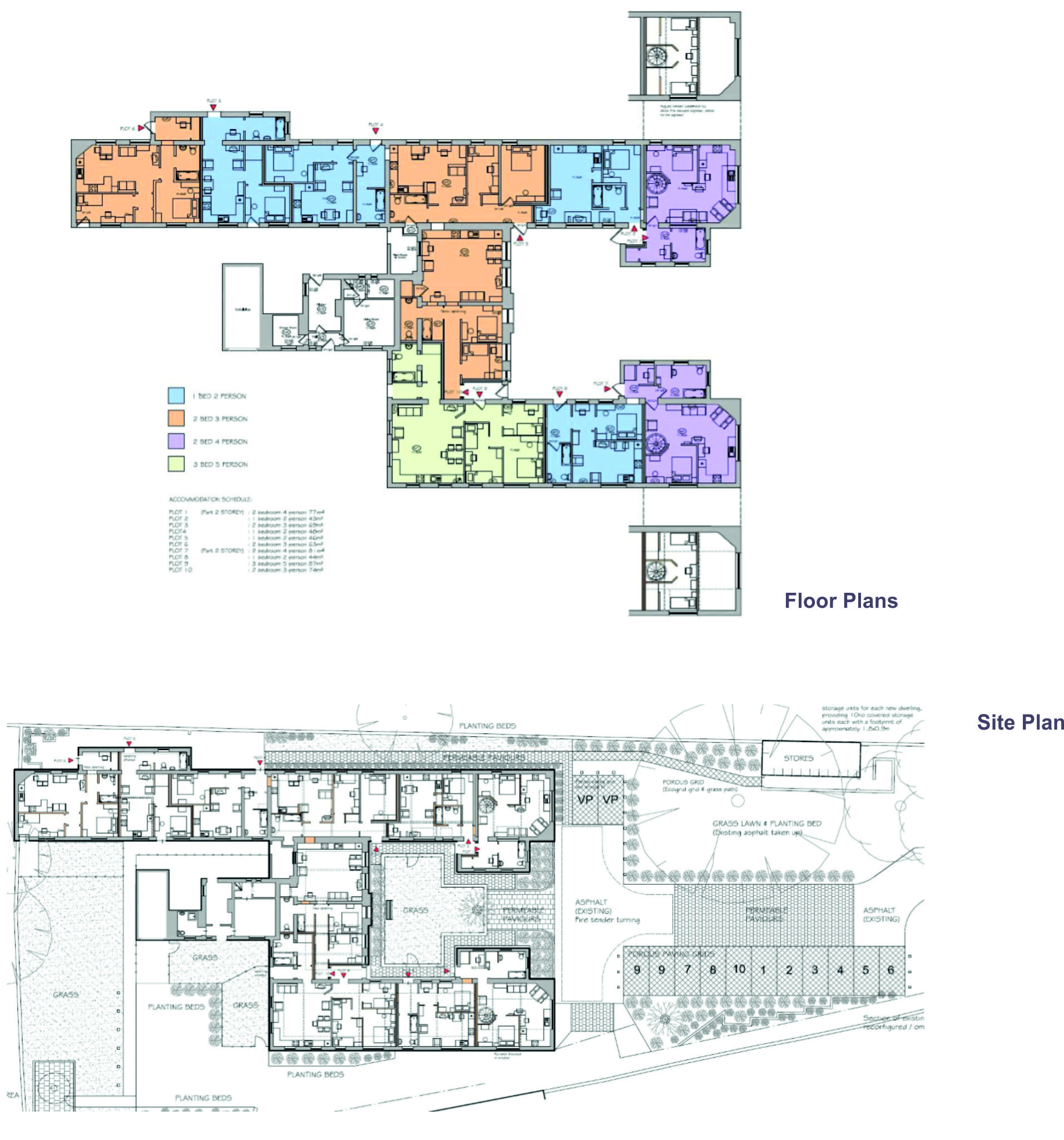 Floor Plan & Site Plan