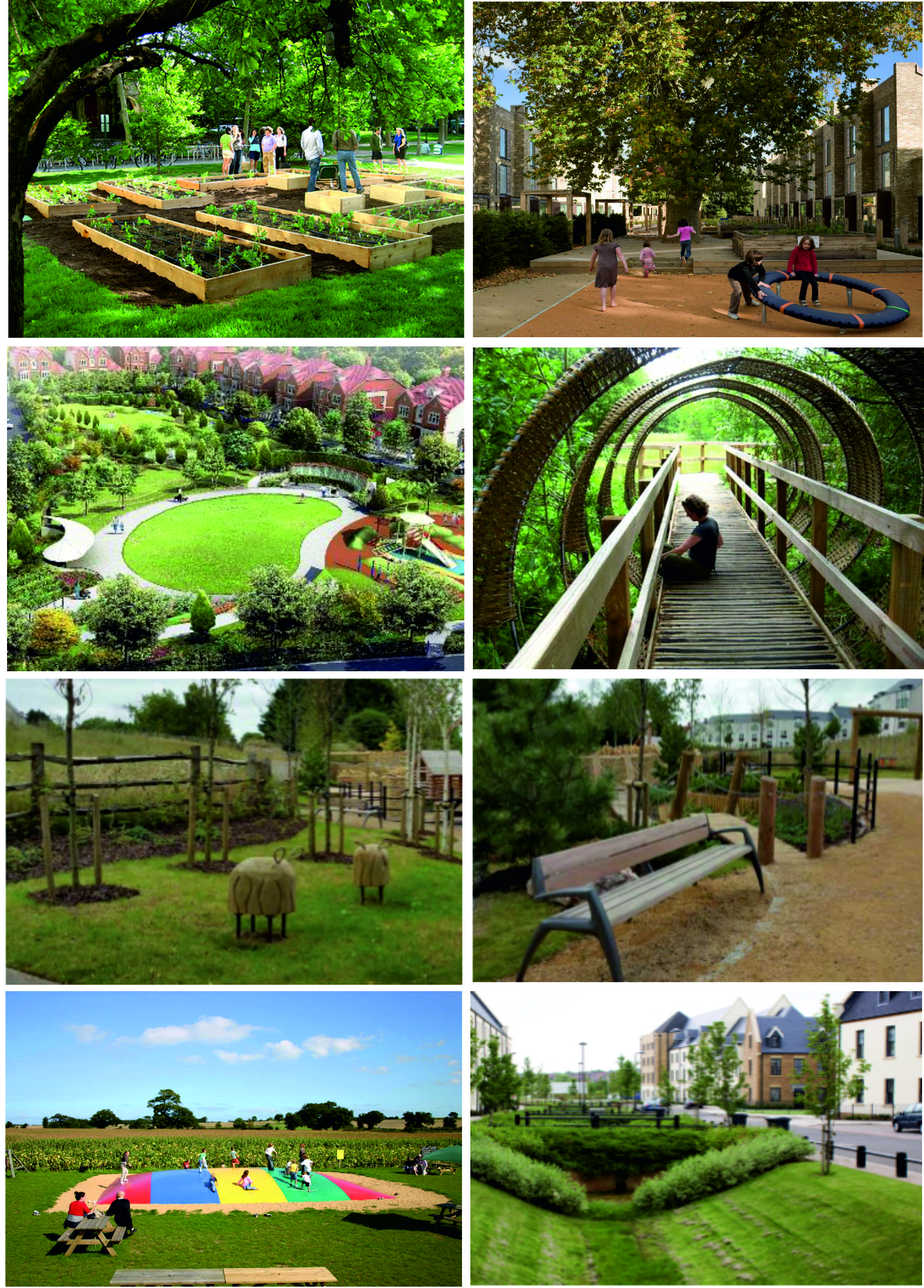 Public space ideas - creative green space and public realm